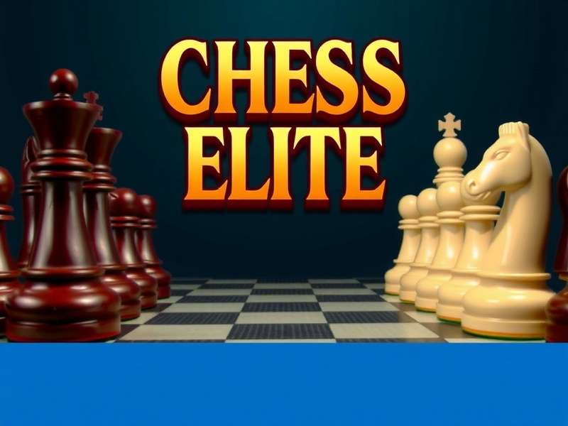 Chess Elite Cover Image featuring traditional Indian chess pieces