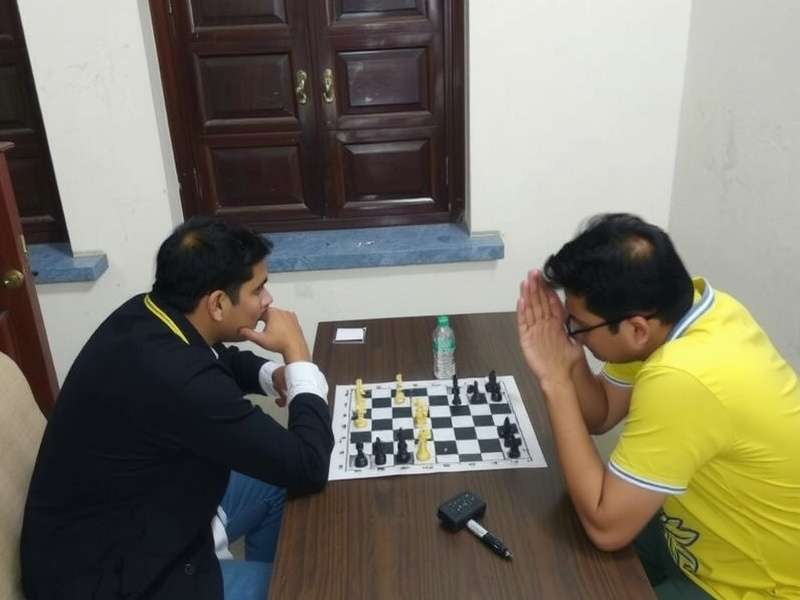 Chess Elite Regional Workshop in Varanasi teaching Takht-e-Zanjir